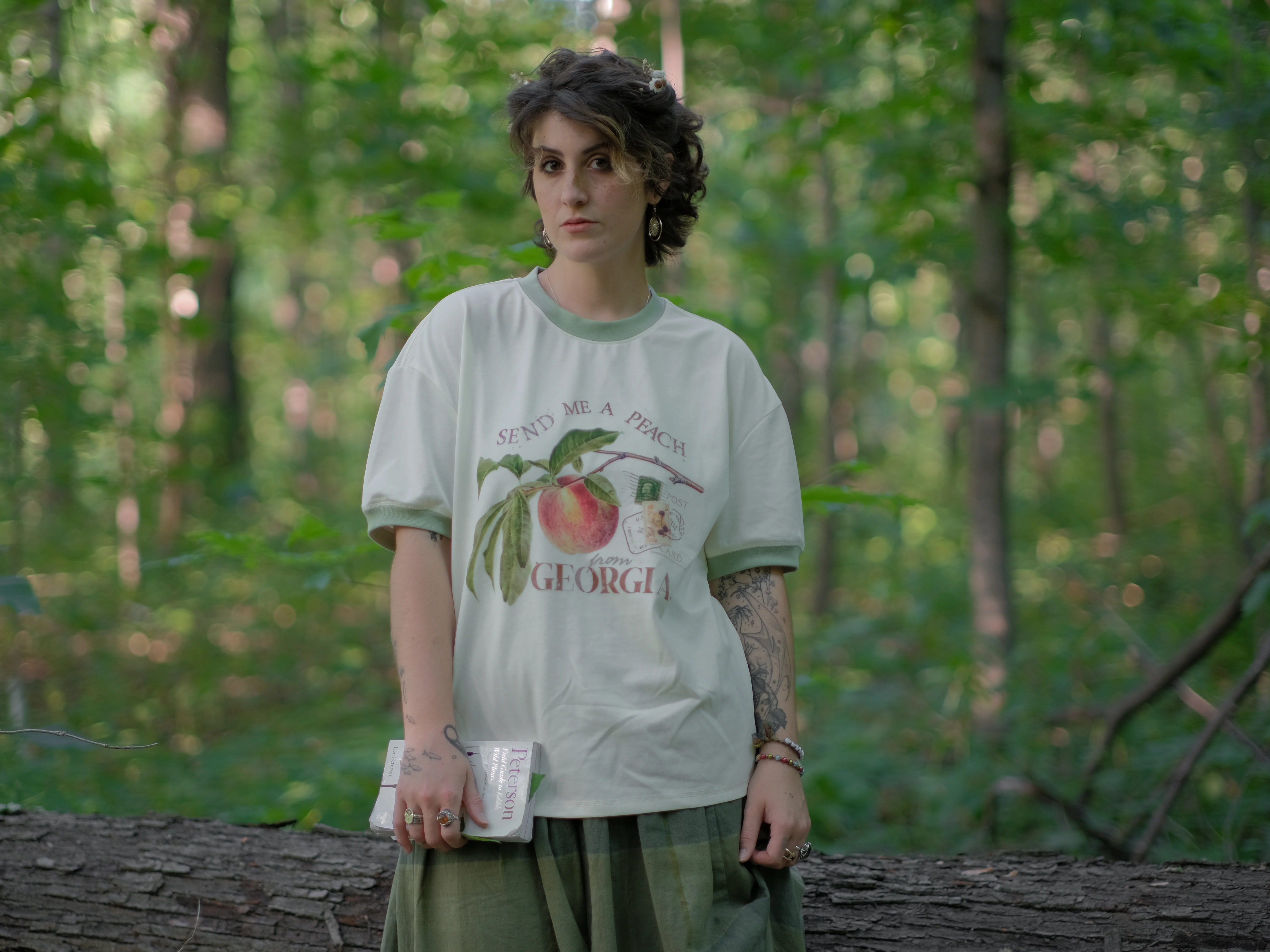 A Peach from Georgia // Ringer T-Shirt - Image 6