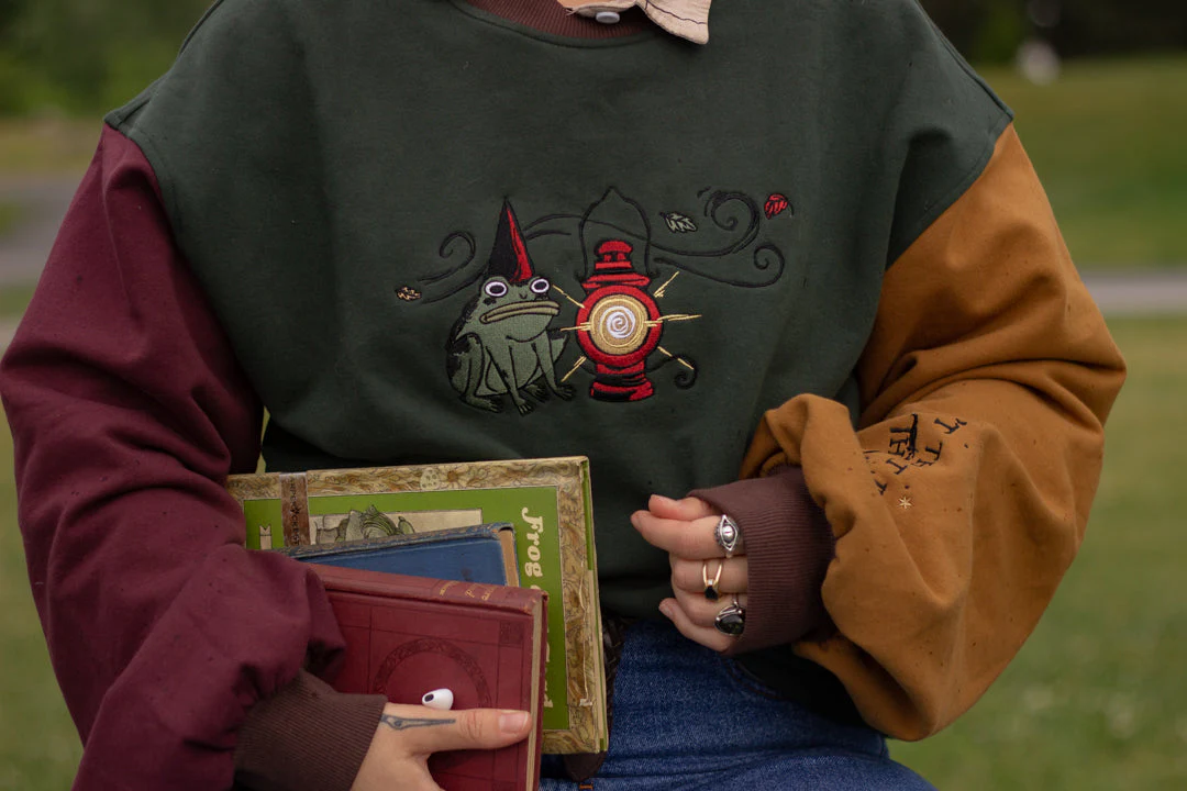 A Torch to Burn // Retro Forest Cotton Crewneck - Image 6