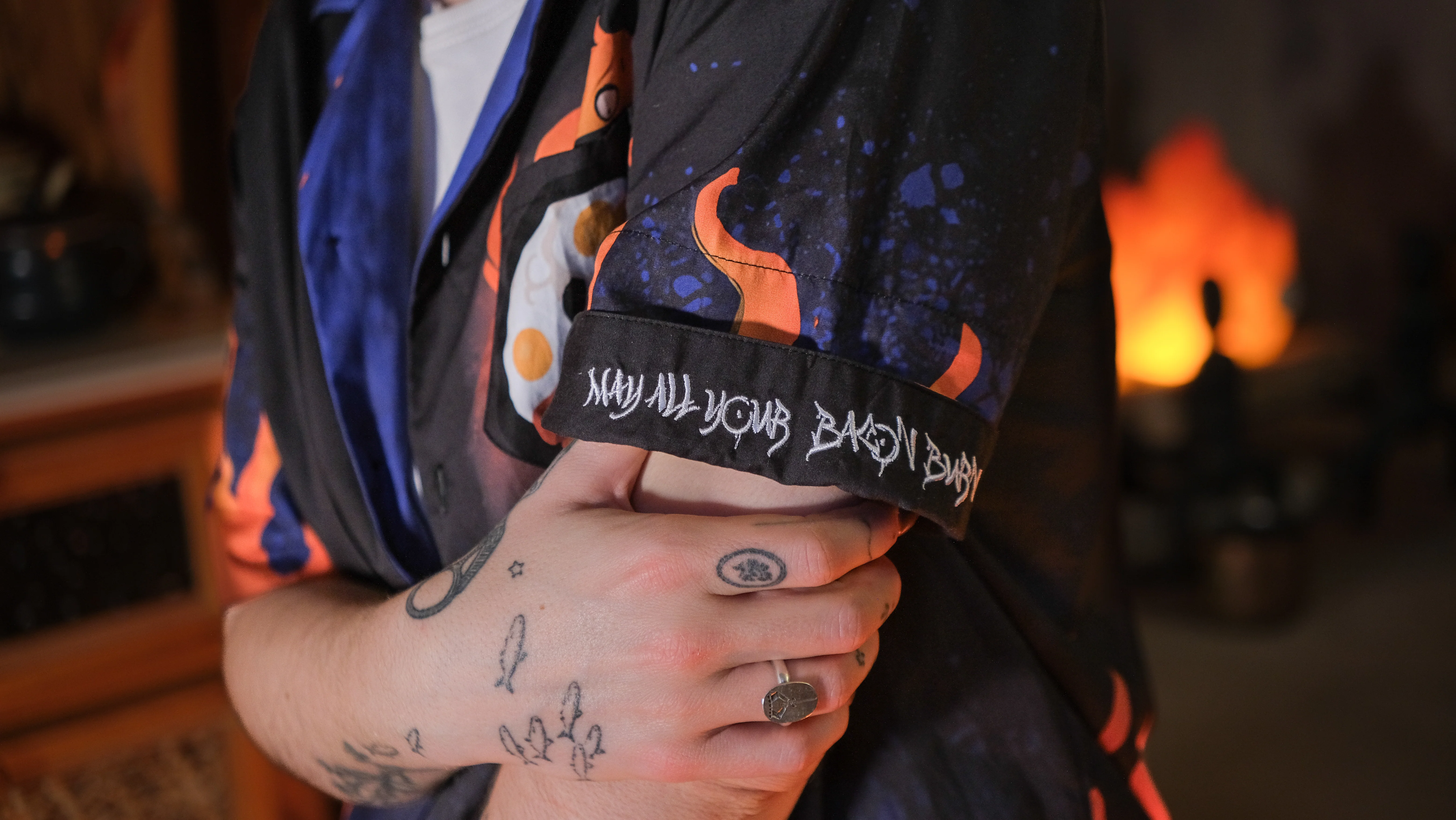 Demonspark Button-Up T-Shirt - Image 6