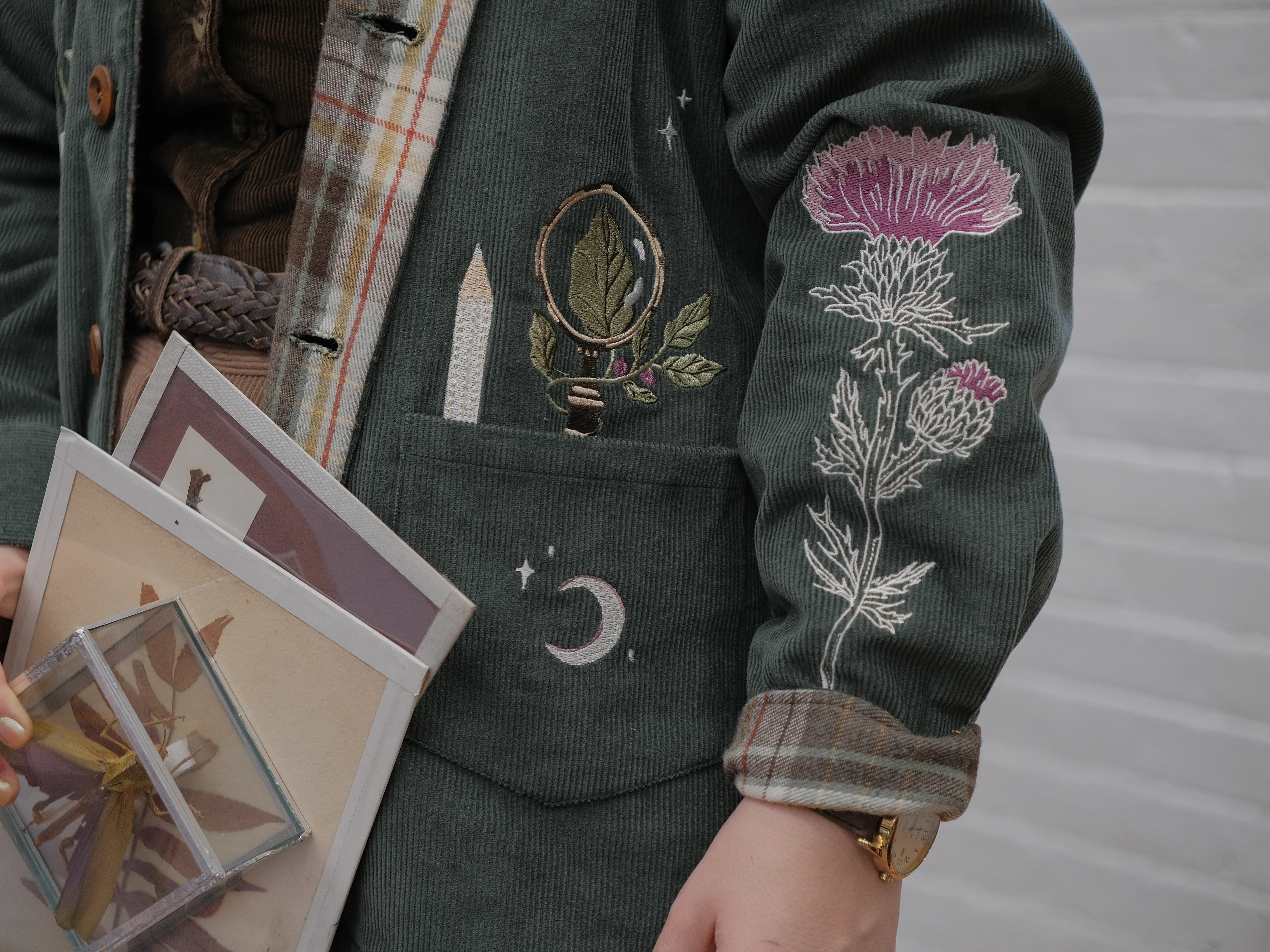 Common Thistle // The Botanist's Journal Jacket - Image 3
