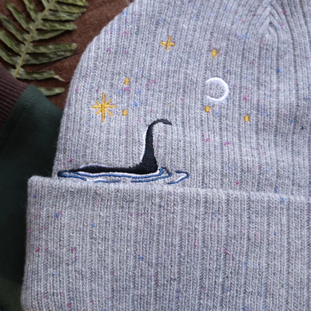Cozy Cryptid Club // Fog Grey Beanie - Image 11