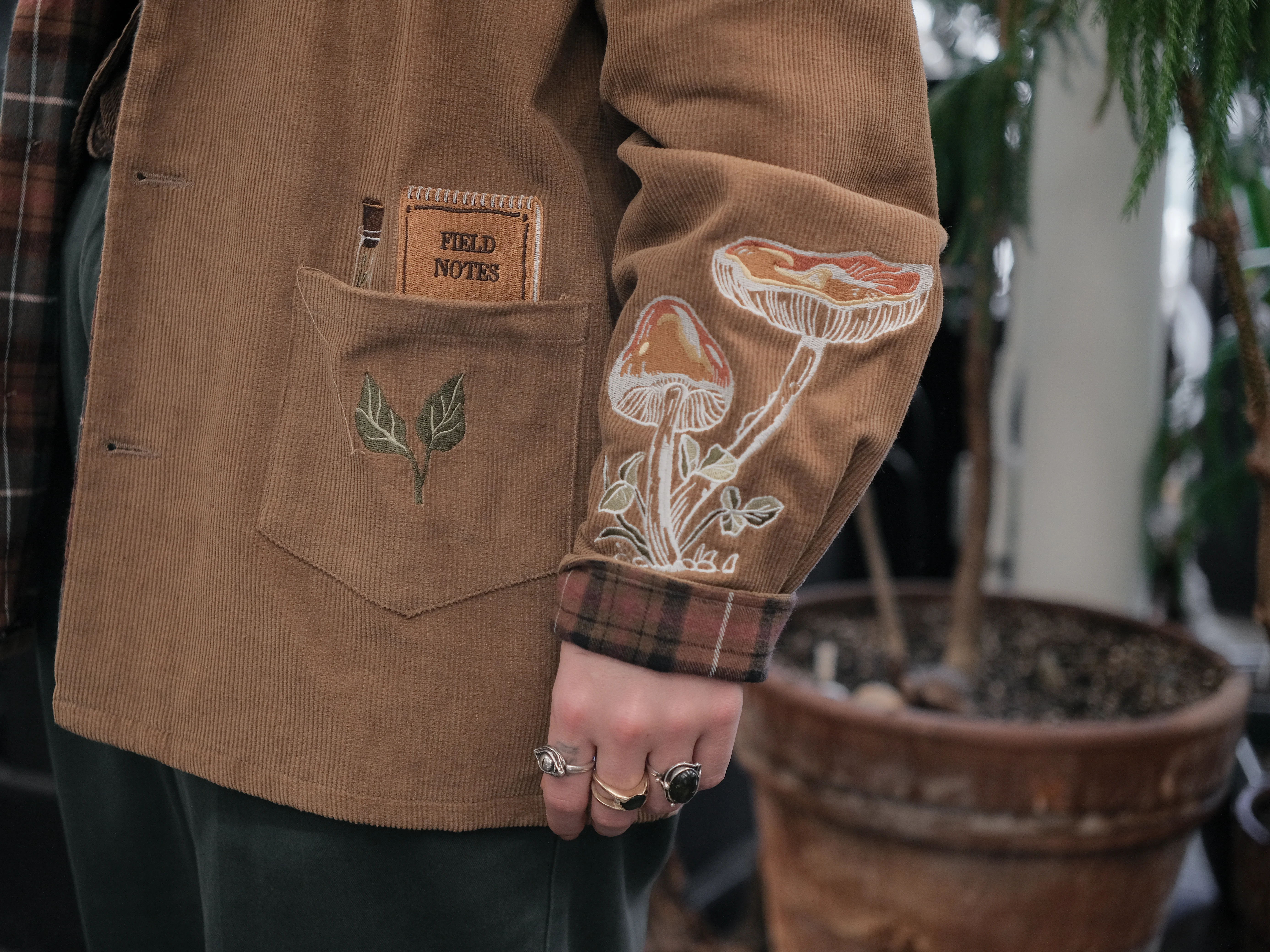 Fairy Ring Mushroom // The Botanist's Journal Jacket - Image 3