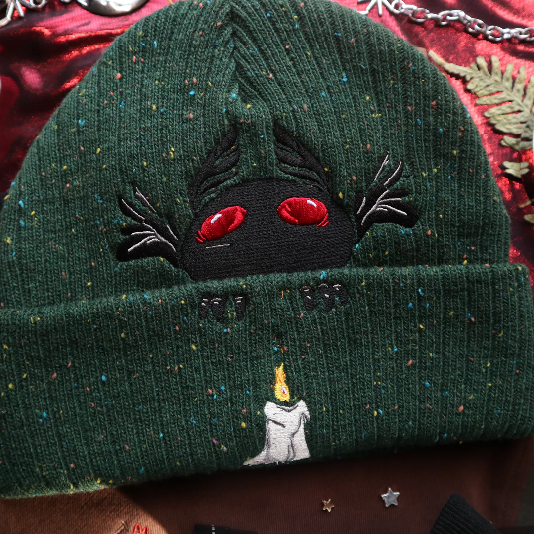 Glow Getter // Goblin Green Beanie - Image 7