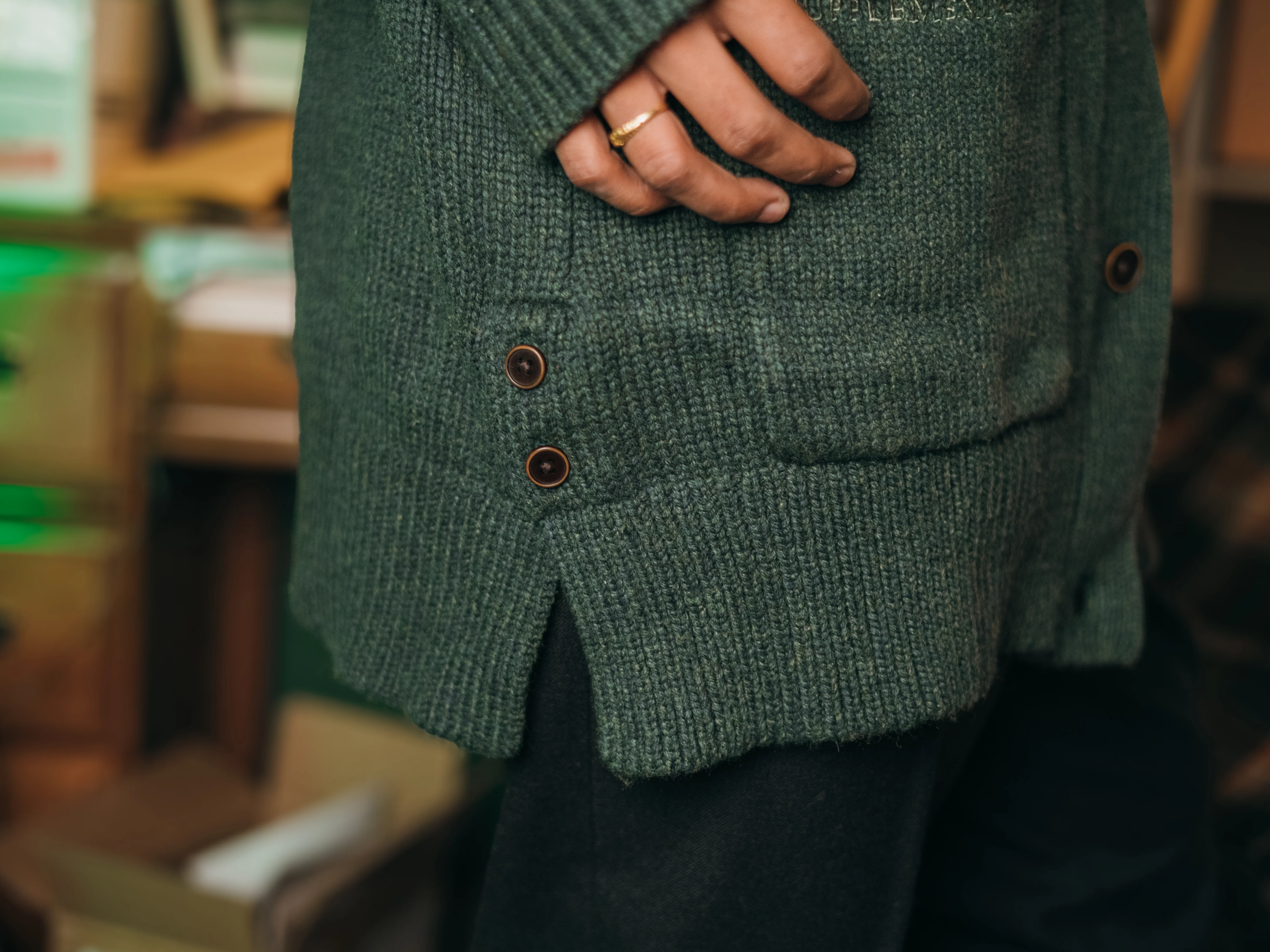 Head Archivist Oversized Cardigan // Sims - Image 8