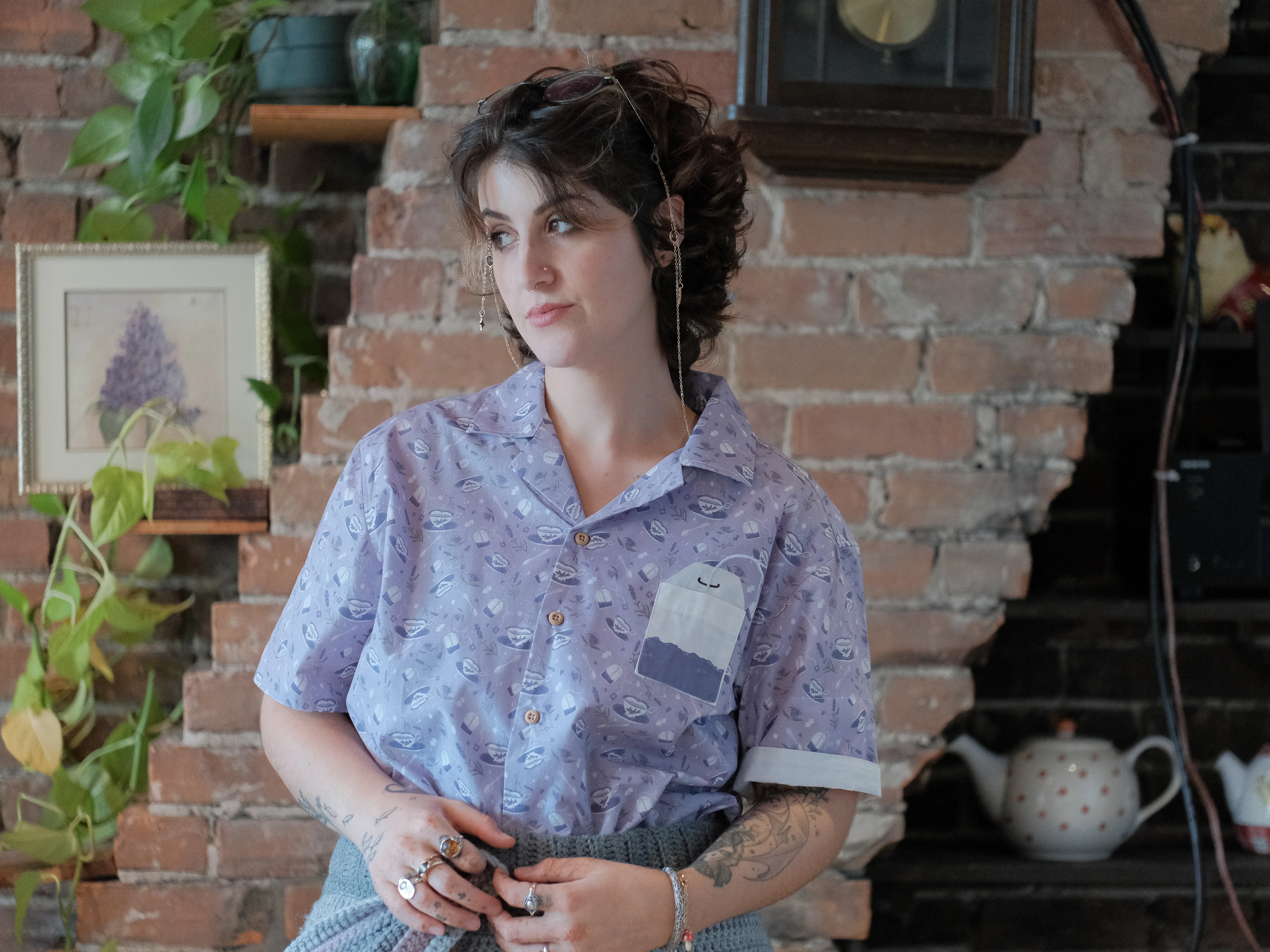 Lavender Earl Grey // Tea Shirt - Image 4