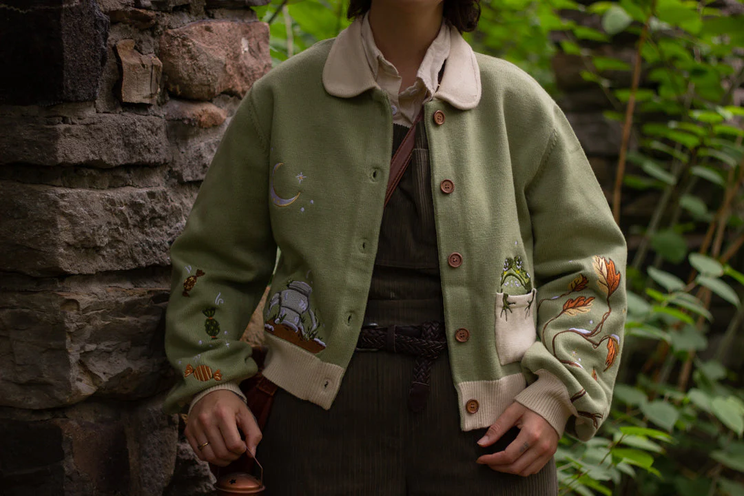 Little Brother // Embroidered Cardigan - Image 5