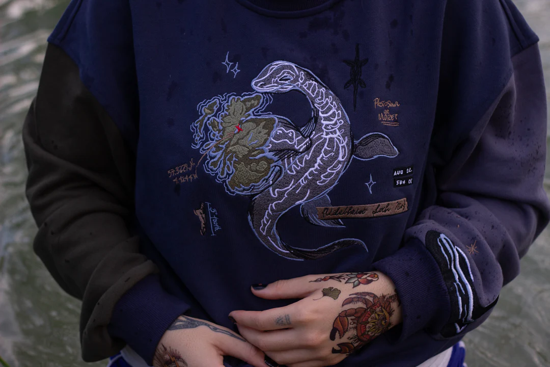 Nessie Crewneck // Cozy Cryptid Club - Image 8