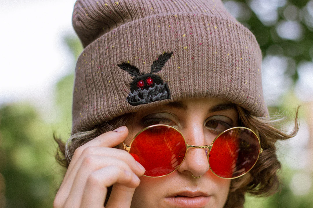 Shy Guy // Bone Dust Mothman Beanie - Image 7