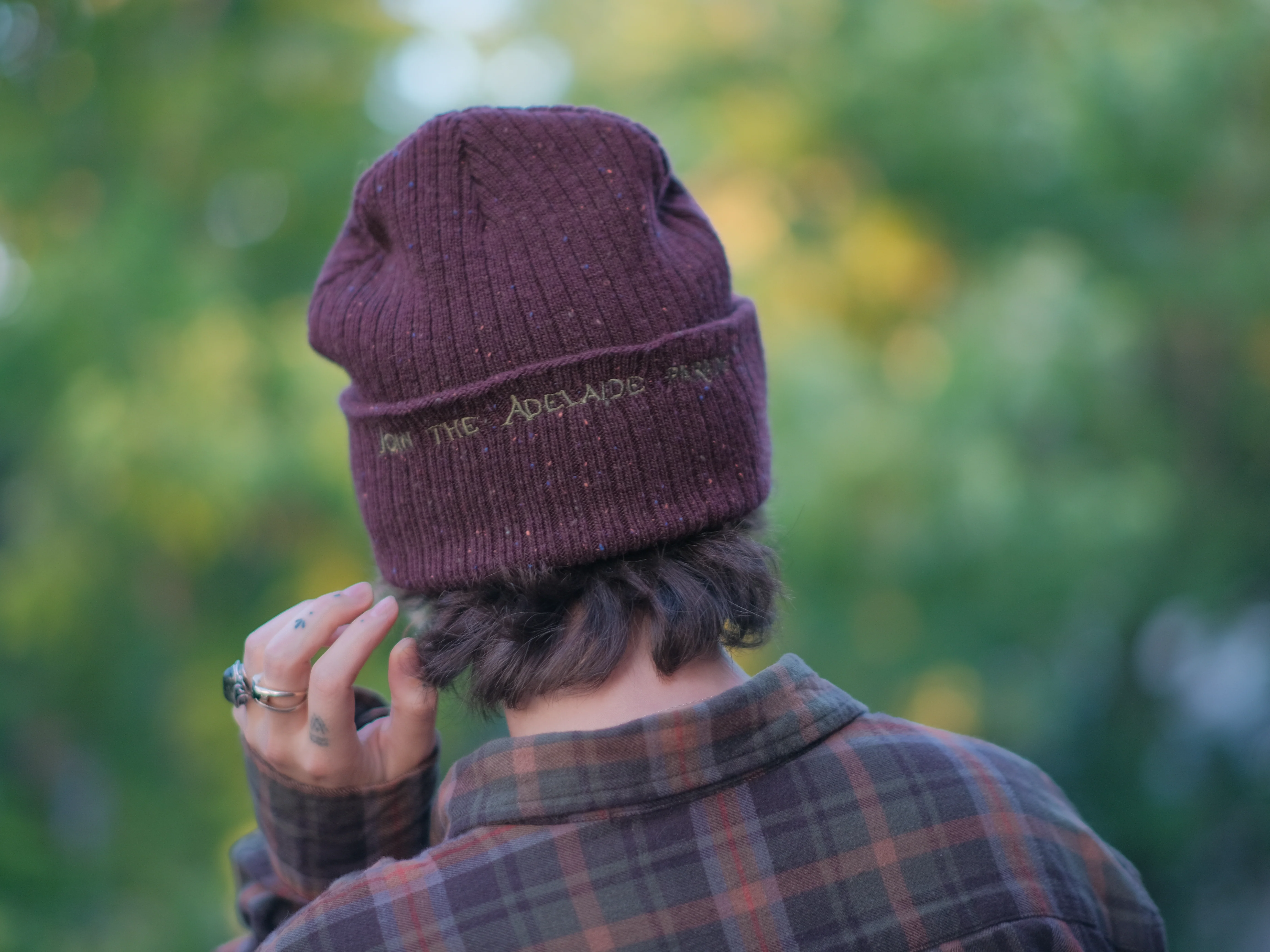 The Witch's Scissors // Amaranth Beanie - Image 2