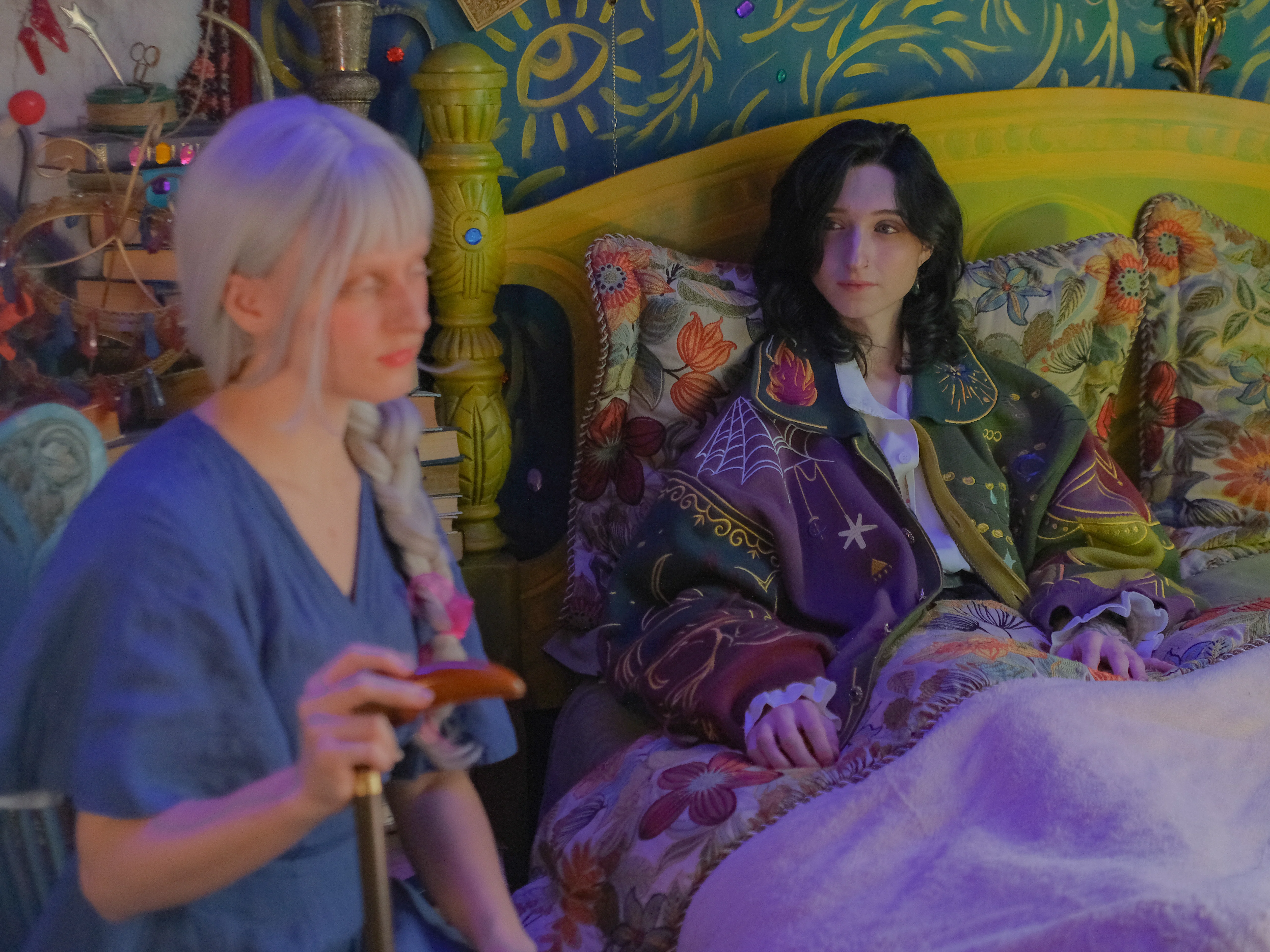 The Wizard of Trinkets and Chaos // Embroidered Cardigan // PRE-ORDER - Image 3