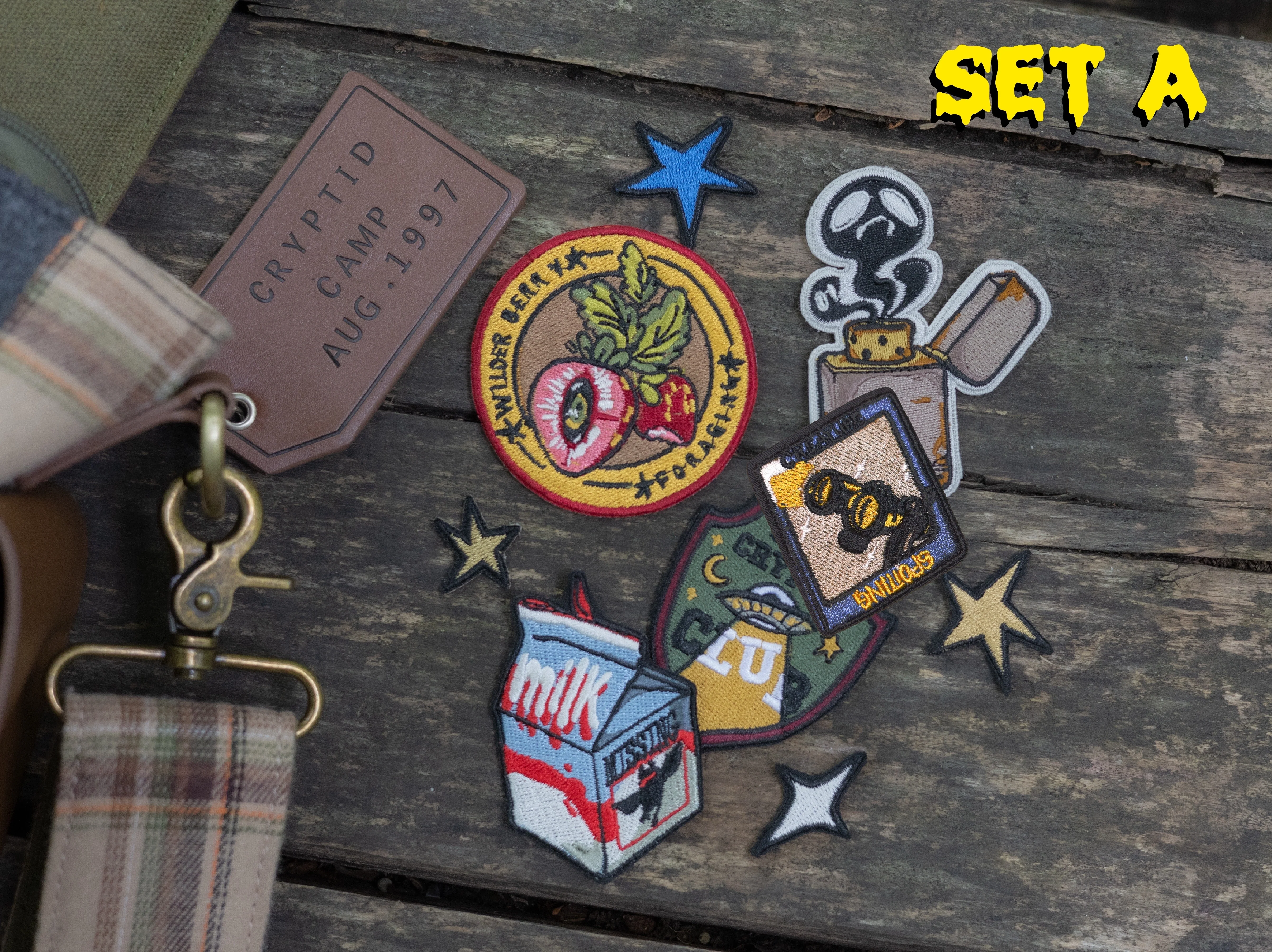 Camp Cryptid Patches // Iron On - Image 2