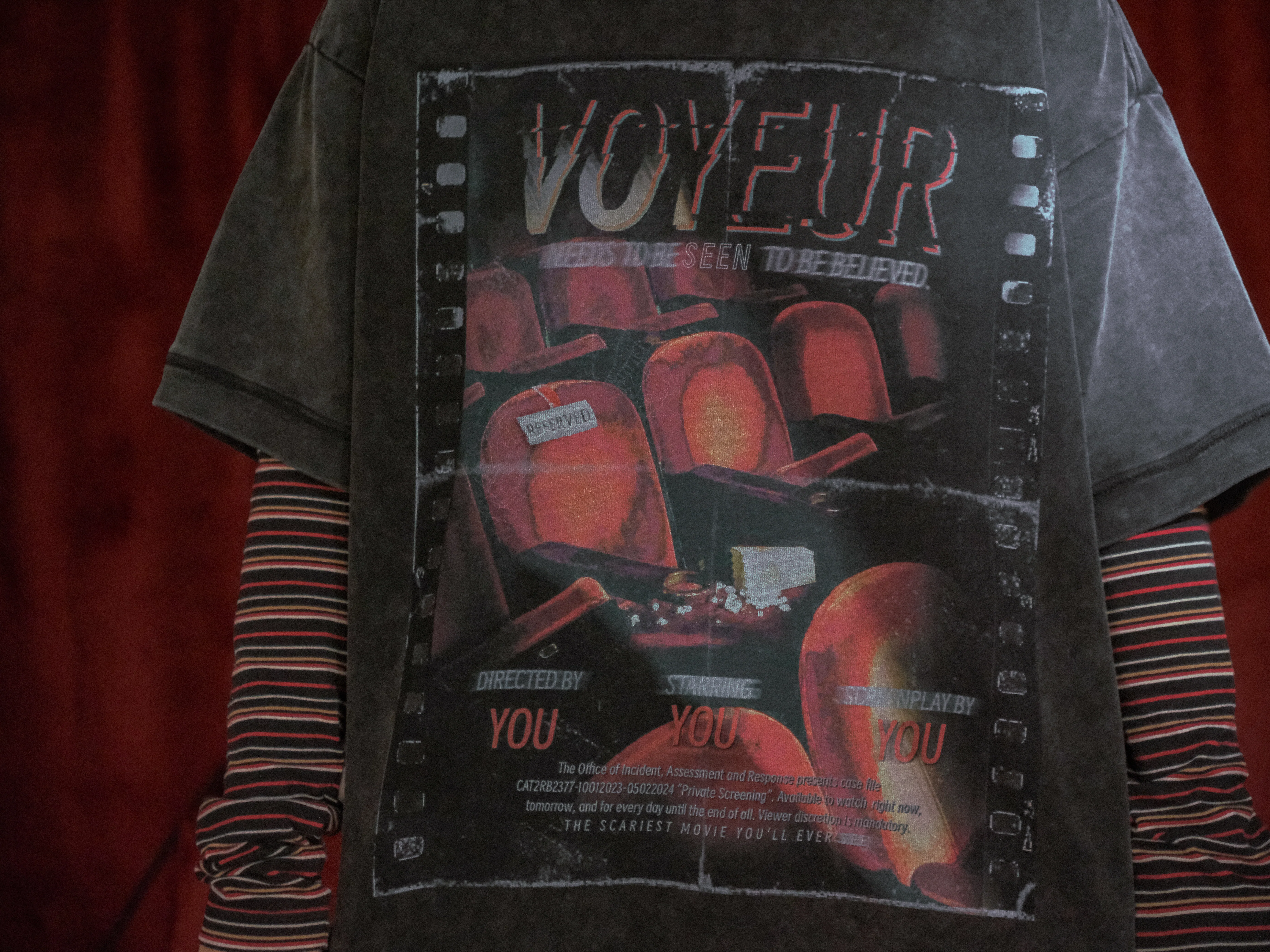 Voyeur // Vintage Black Wash T-Shirt - Image 6