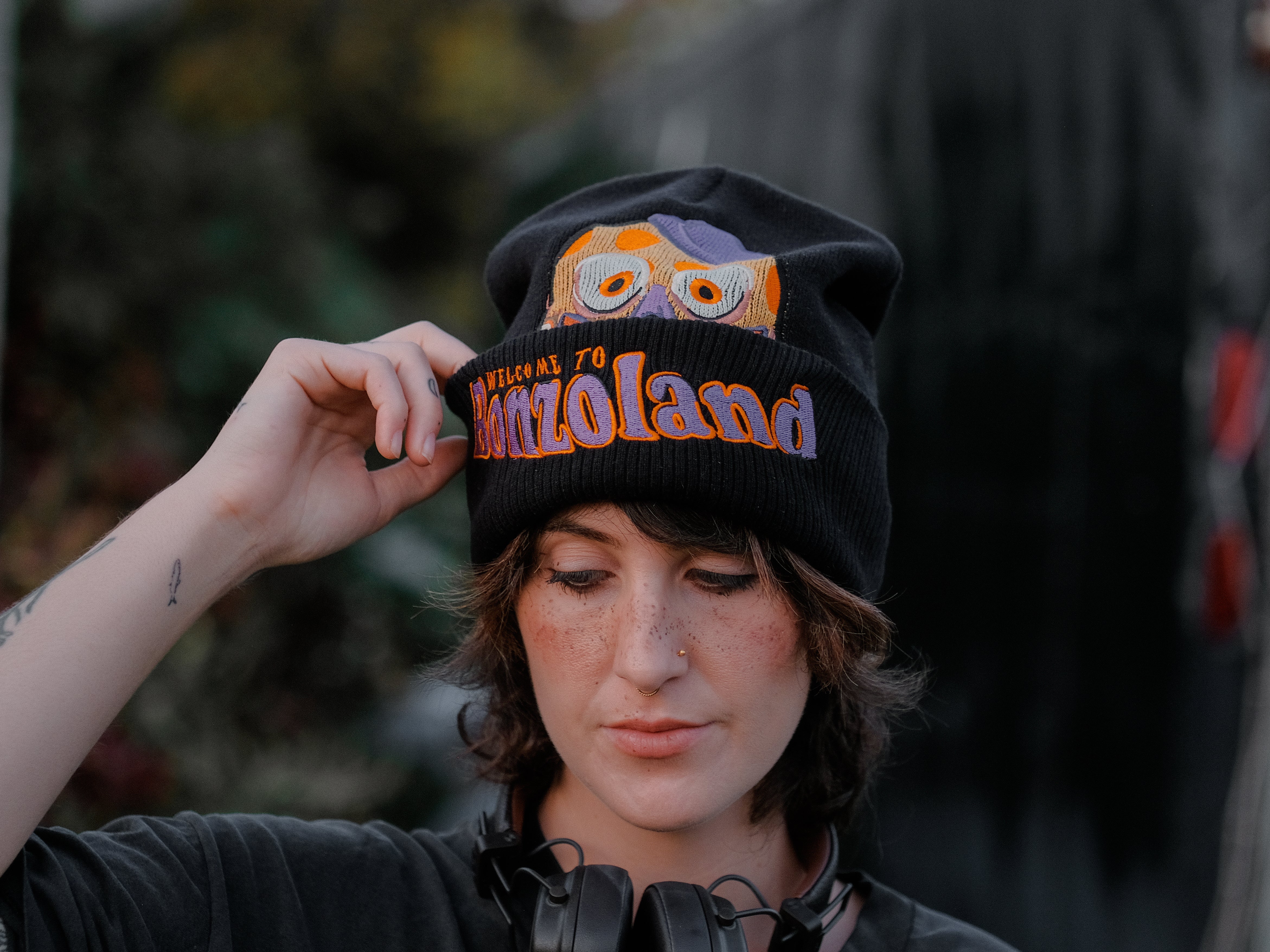 Welcome to Bonzoland! // Knit Beanie - Image 3
