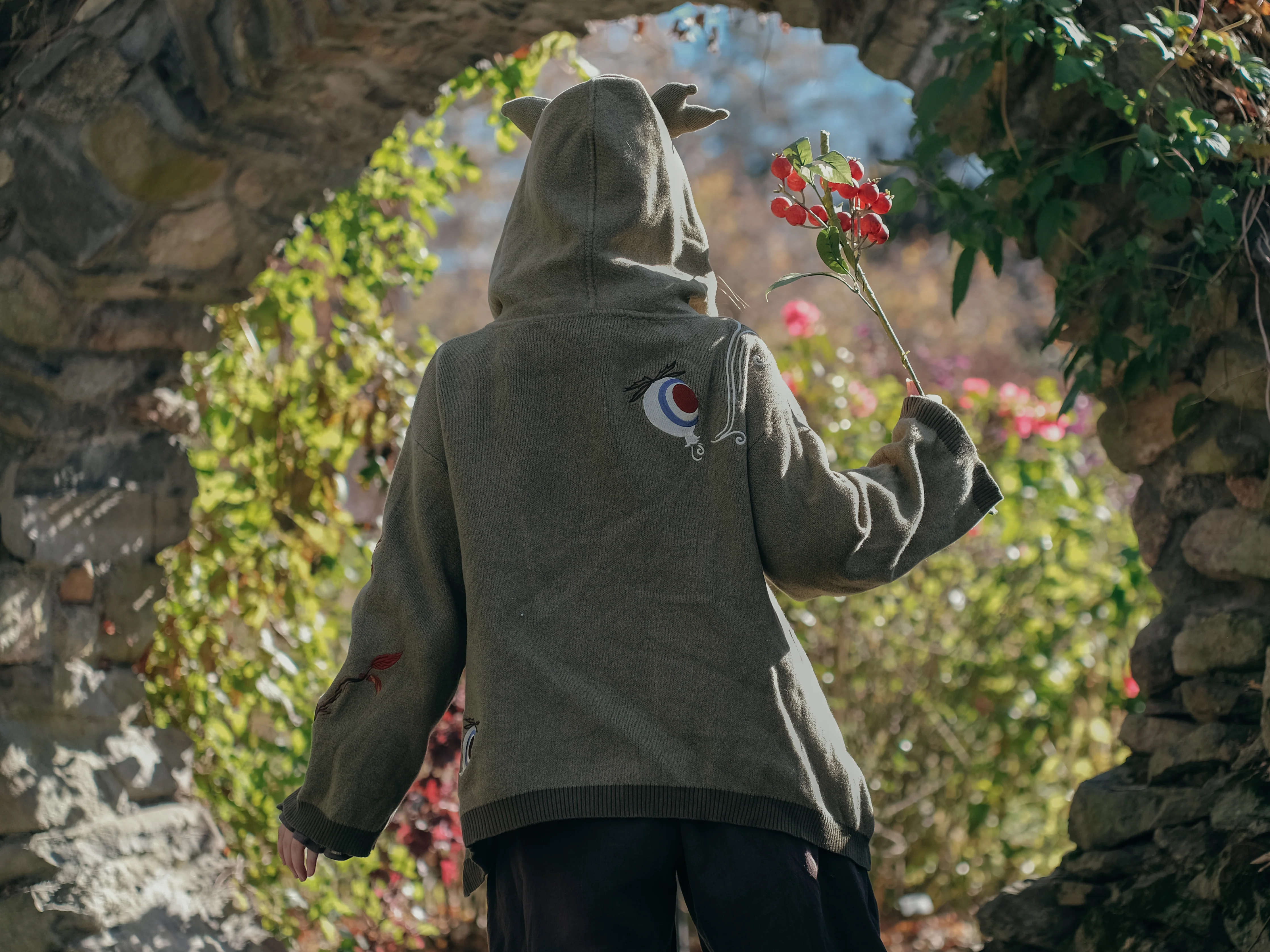 "You Found Me!"// Knit Hoodie - Image 2